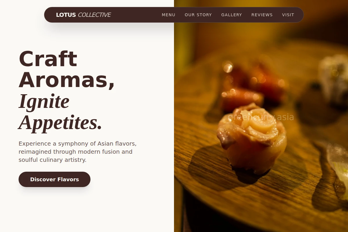 Aroma Asian Fusion Food