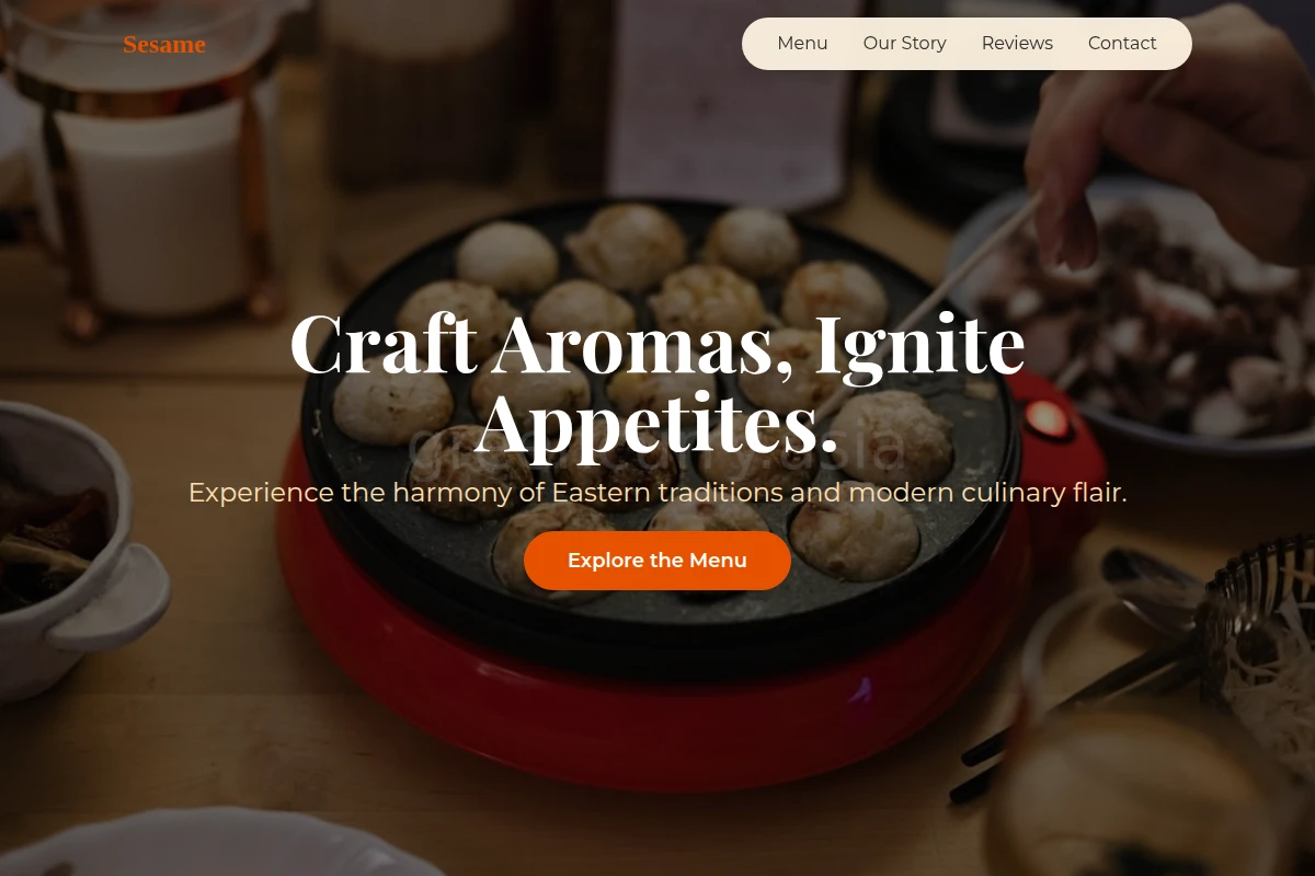 Sesame Asian Fusion Food