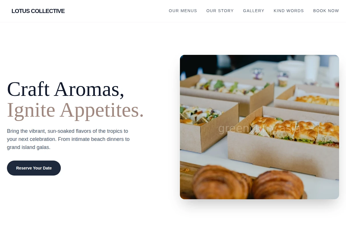 Tropical Catering