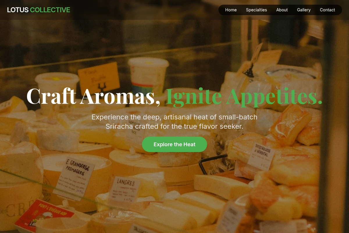 Sriracha Specialty Food