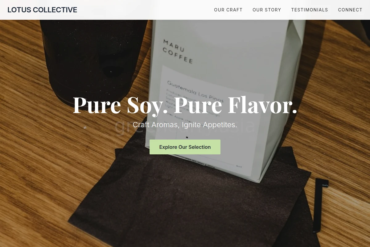 Soy Specialty Food
